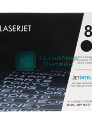 Тонер Картридж HP 87A CF287A черный для HP LJ Ent M506/M527 (9000 стр.)