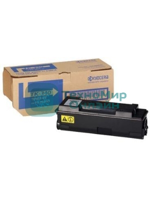 Картридж лазерный Kyocera TK-340 (1T02J00EU0/1T02J00EUC) черный для FS-2020D/2020DN 12000 стр.