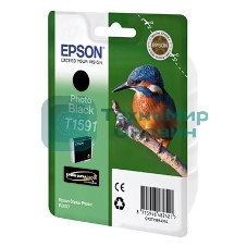 Картридж струйный Epson C13T15914010 фото черный (850 стр) для Epson St Ph R2000