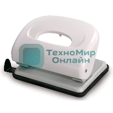 Дырокол Kw-Trio Dolphin 096X9, до 16 листов, пластик ассорти, отверстий: 2, с линейкой