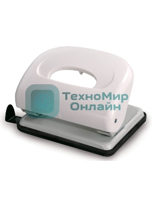 Дырокол Kw-Trio Dolphin 096X9, до 16 листов, пластик ассорти, отверстий: 2, с линейкой