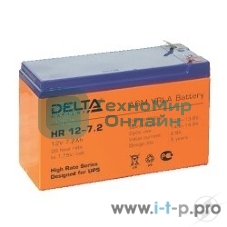 Батарея для ИБП Delta HR 12-7.2 (12V, 7.2Ah)