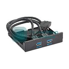 Планка USB на переднюю панель ExeGate U3H-615, 3,5