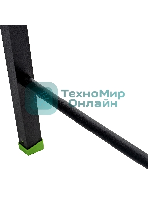 Стремянка Сибртех 3 ступени, стальной профиль, алюминиевые ступени