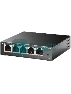 Коммутатор настольный TP-Link TL-SG105S 5-портовый 10/100/1000 Мбит/с