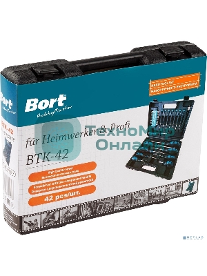 Набор ручного инструмента Bort BTK-42