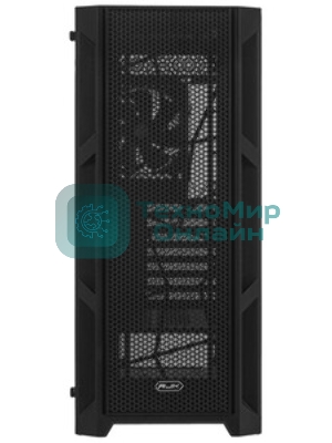 Корпус без блока питания Raijintek ARCADIA 41, Midi-Tower, TG, 1x120мм, 2xUSB-A 3.0 + 1xUSB-C, ATX, mATX, mITX Black