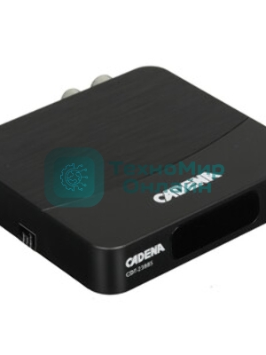 Приставка для цифрового ТВ Cadena CDT-2388S черный, DVB-T2, DVB-T, HDMI, USB 2.0