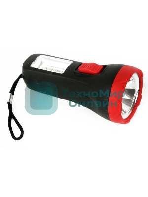 Фонарь LED16014 1 + 4SMD LED 2 реж. 1XR6 пласт блист-пакет Ultraflash 14253