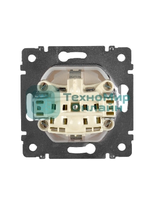 Розетка Legrand Valena 774220 влагозащищенная IP44 с заземлением с крышкой и защитными шторками (белая)