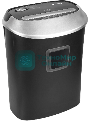 Шредер ГЕЛЕОС УМ30-4, DIN P-4 (4 ур-нь секр.), фрагмент 3,8х35мм, 15-17 (70г/м2), CD/пл.карты/скрепки/скобы, 30 литров