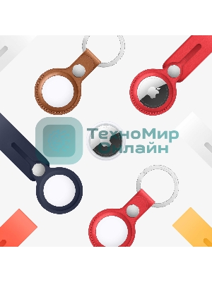 Трекер Apple AirTag, IP67, Bluetooth, NFC, Accelerometer, Speaker, CR2032 bat., d-31.9 mm, h-8 mm, 11 g - (4 Pack)