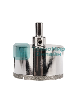 Коронка алмазная Kranz 65 мм с центровочным сверлом