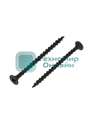 Саморез гипсокартон-металл Kranz 3.5х55, упаковка поставщика (4 000 шт.)