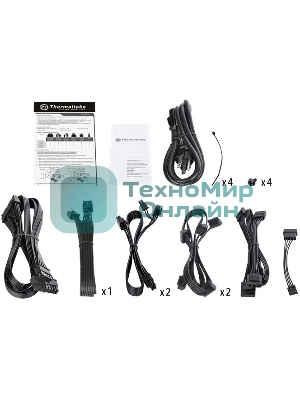 Блок питания Thermaltake Smart BM2 RTL (PS-SPD-0650MNFABE-1), 650Вт, 80 Plus Bronze, модульный, черный