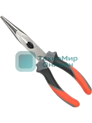 Длинногубцы PATRIOT LNP-200N, трехкомпонентная рукоятка, 200мм