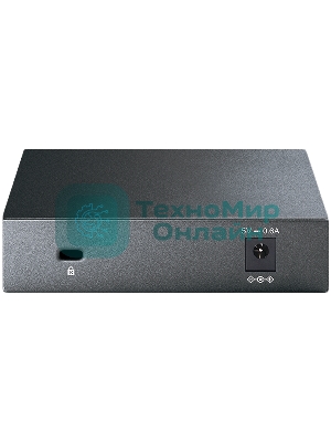 Коммутатор настольный TP-Link TL-SG105S 5-портовый 10/100/1000 Мбит/с