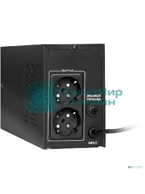 Источник бесперебойного питания ExeGate SpecialPro UNB-800.LED.AVR.EURO 800VA/480W, LED, AVR, 2 евророзетки, черный