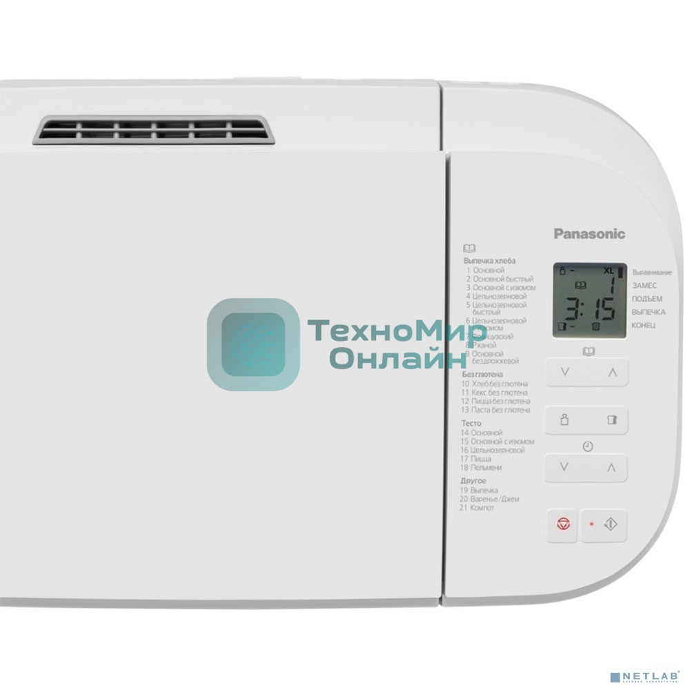 Хлебопечка Panasonic SD-B2510WTS белый