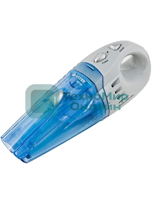 Пылесос ручной Vitek VT-1811 B голубой, 60 Вт, уборка сухая, пылесборник контейнер 0.5 л