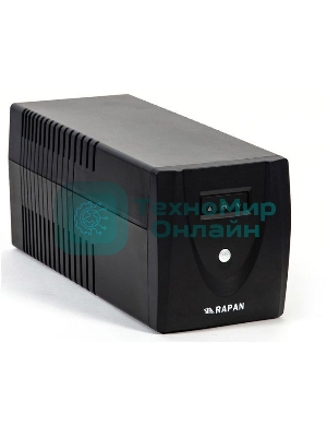 Источник бесперебойного питания RAPAN-UPS 1500 220В 1500В.А/900Вт меандр с АКБ 2х7А.ч интерактивный Бастион 736