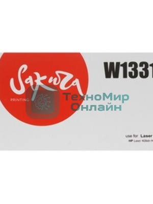 Картридж лазерный Sakura W1331X (HP 331X) для HP Laser 408dn, MFP 432fdn, черный, 15000 к.