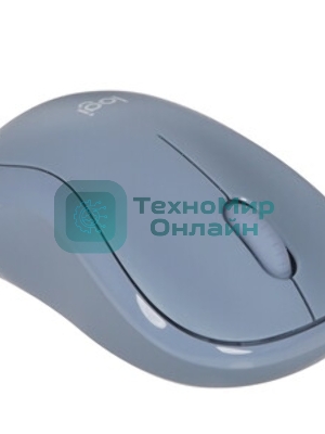 Мышь беспроводная Logitech M221 голубой, 1000 dpi, радиоканал, USB, кнопки - 3