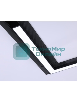 Светильник светодиодный угловой GL3982 BK черный IP20 24W 4200K 48V 300*300*45
