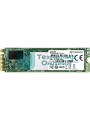 Накопитель SSD Transcend MTE220S SSD 256GB, 3D TLC, M.2 (2280), PCIe Gen 3.0 x4, NVMe, R3300/W1100, TBW 550