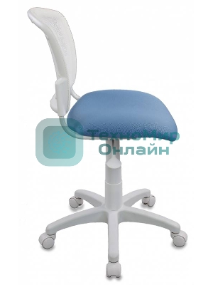 Кресло Бюрократ CH-W296NX/26-24 белый, сетка, 120 кг