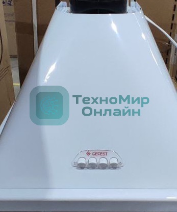 (Поврежденный товар) Вытяжка каминная Gefest ВО 1502 белый [См.описание!]