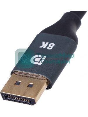 Кабель Ultra HD DisplayPort (m) DisplayPort (m) 1м черный пакет