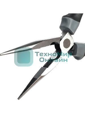 Длинногубцы PATRIOT LNP-200N, трехкомпонентная рукоятка, 200мм