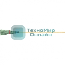 Метла полипропиленовая Сибртех универсальная, 190x380 мм, круглая, с черенком