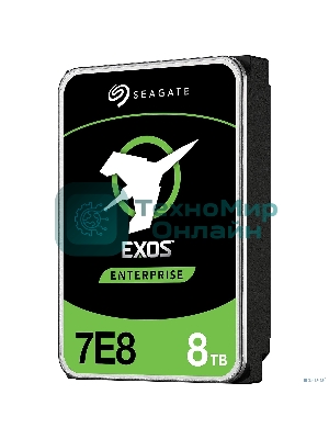 Жесткий диск Seagate HDD SAS 8Tb Exos 12Gb/s 7200rpm 256Mb 1 year warranty (replacement ST8000NM001A)