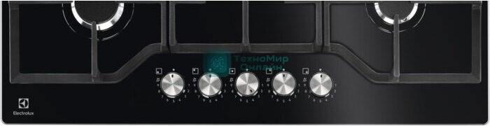 Газовая варочная панель Electrolux KGG75362K черный