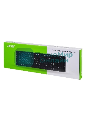 Клавиатура проводная Acer OKW010 ZL.KBDEE.002, USB, черный