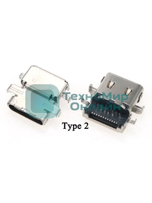 Разъем USB TYPE-C для ноутбука Lenovo ThinkPad E480 E485 E580 E585 R480 E590 VER-2