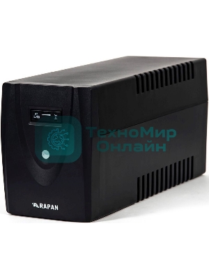 Источник бесперебойного питания RAPAN-UPS 1500 220В 1500В.А/900Вт меандр с АКБ 2х7А.ч интерактивный Бастион 736