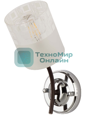 Светильник Hiper E27х1х60Вт черный/Хром H010-1