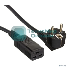 Кабель питания ExeGate Special PC19-1,8S (Евровилка Schuko->C19, 3*1.5мм2, CCA, черный, 1.8м)