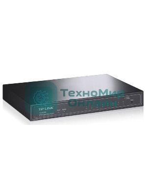 Коммутатор TP-Link SMB TL-SG2008 8-port Pure-Gigabit Desktop Smart Switch, 8 10/100/1000Mbps RJ45 ports, Tag-based VLAN, STP/RSTP/MSTP, IGMP V1/V2/V3 Snooping, DHCP Filtering, 802.1P Qos, Rate Limiting, Voice VLAN,
