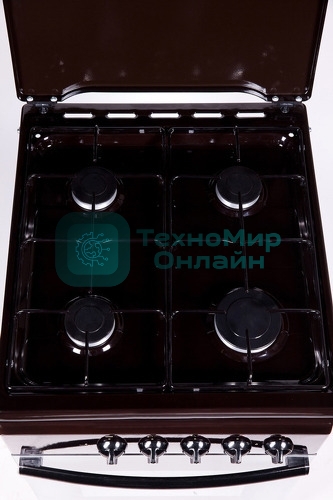 Плита Газовая Flama FG 2402 B коричневый