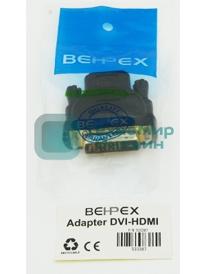 Переходник DVI DVI (m)/HDMI19 (f) (ADAPTER DVI-HDMI)