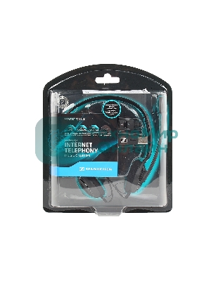 Гарнитура EPOS PC 8 чёрный, проводная, USB, подвижный микрофон, выключение микрофона