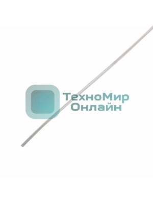 Термоусаживаемая трубка Rexant 4,0/2,0 мм, прозрачная, упаковка 50 шт. по 1 м