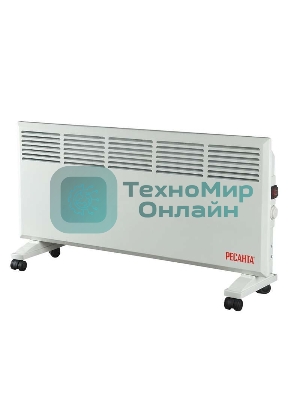Конвектор электрический Ресанта ОК-1600 белый, 1600 Вт, 20 м2, термостат