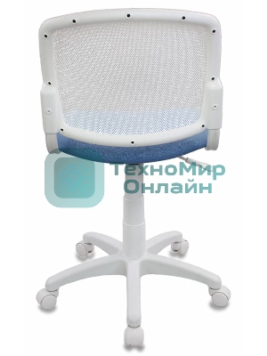 Кресло Бюрократ CH-W296NX/26-24 белый, сетка, 120 кг