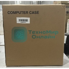 (Поврежденная упаковка) Компьютерный корпус Miditower ExeGate CP-604 Black, ATX, (без БП), 2хUSB, Audio