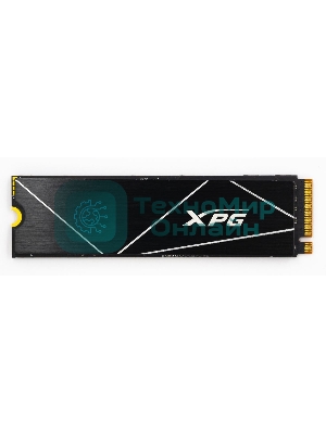 Накопитель SSD ADATA XPG BLADE S70, 1Tb, PCIe 4.0 x4, M.2 2280, NVMe, R/W 7400/5500, с радиатором